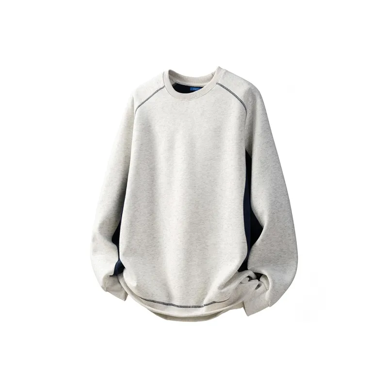COMOWA Sweatshirts Unisex Light Gray-0