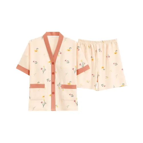 MADALLO Pajama Set Women's Apricot