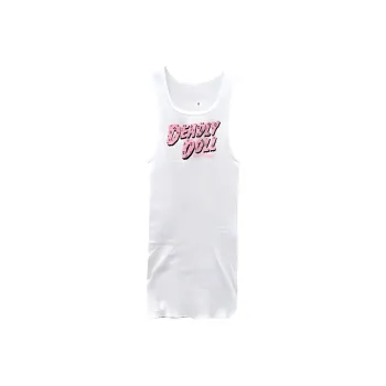 Chrome Hearts x DEADLY DOLL FW24 Tank Tops Unisex White