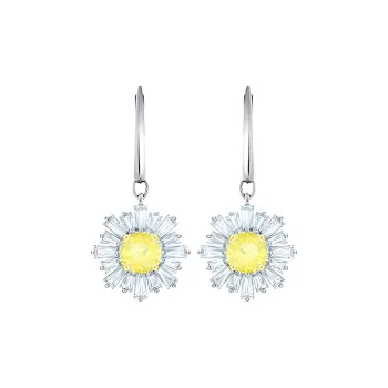 Swarovski Sunshine Earrings Women's White