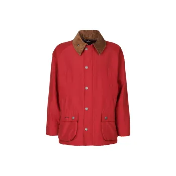 Noah X BARBOUR Jackets Unisex Maroon