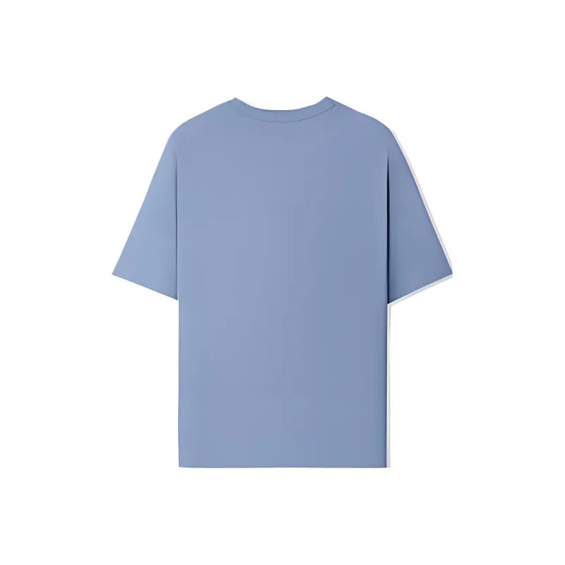 Skechers T Shirt Unisex Slate Denim Blue-1