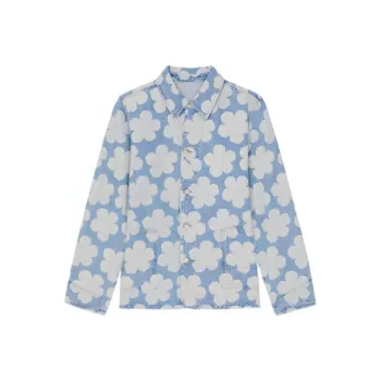 KENZO Printed Worwkear Denim Jacket