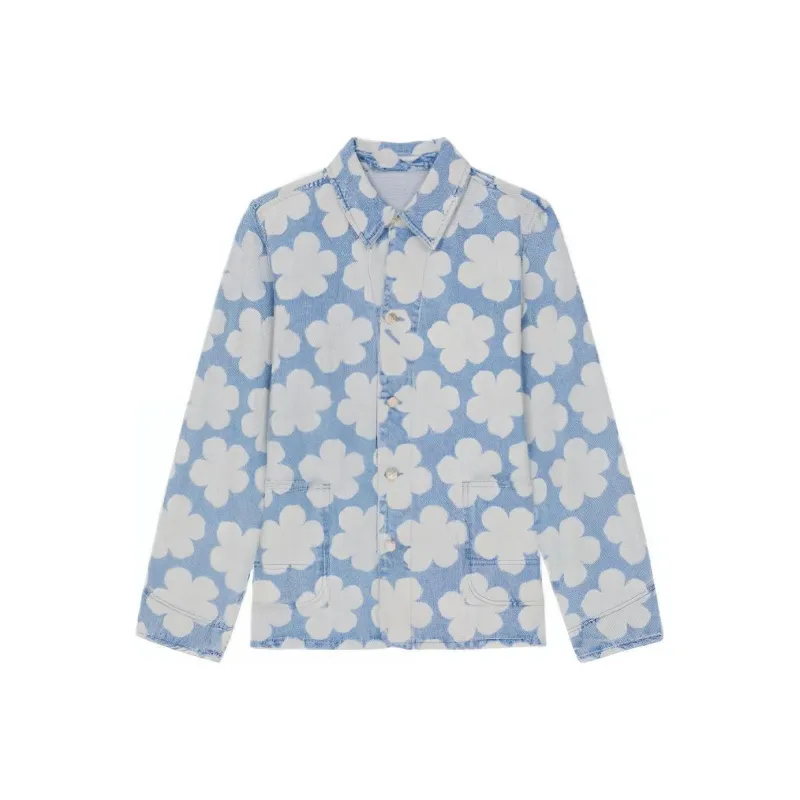 KENZO Printed Worwkear Denim Jacket-0