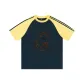 Navy Blue & Yellow Sleeves