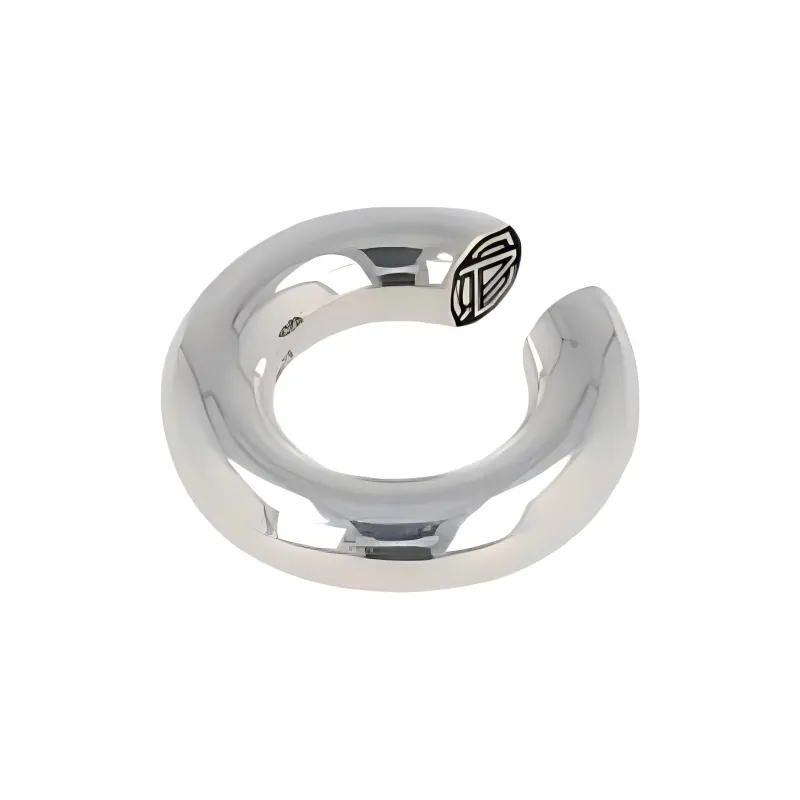 AMBUSH Sterling Silver Clip On Earrings Men's Silver-0