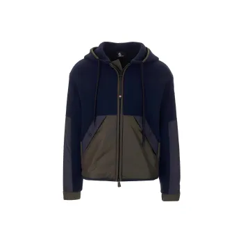 Moncler Grenoble Zip-Up Long-Sleeved Hoodie