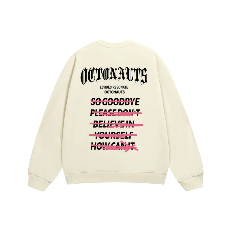 Small Columns Under The Sea Sweatshirt Unisex-5