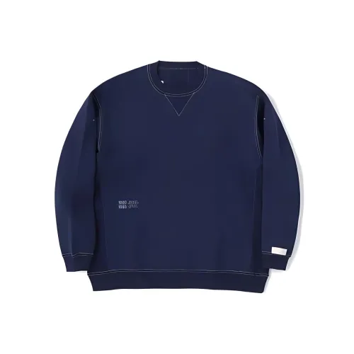 New Balance Sweatshirts Men Navy Blue