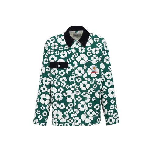 marni printed v-neck sheath dress