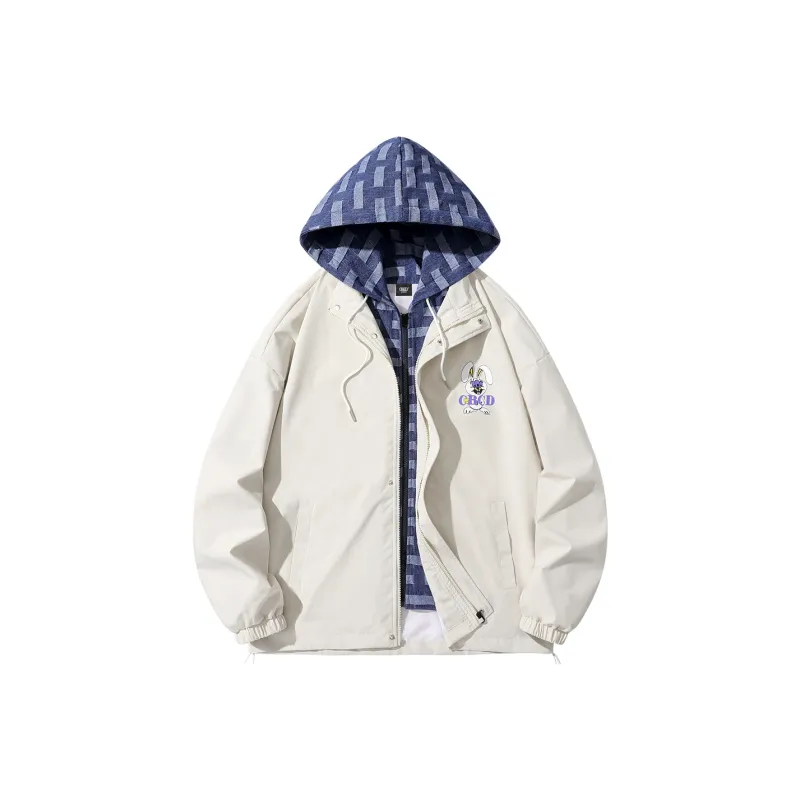 CBCD Loose Fit Mock Two-Piece Jacket Unisex-7