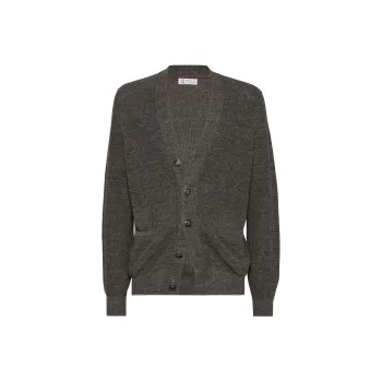 Brunello Cucinelli Long Sleeved Buttoned Cardigan
