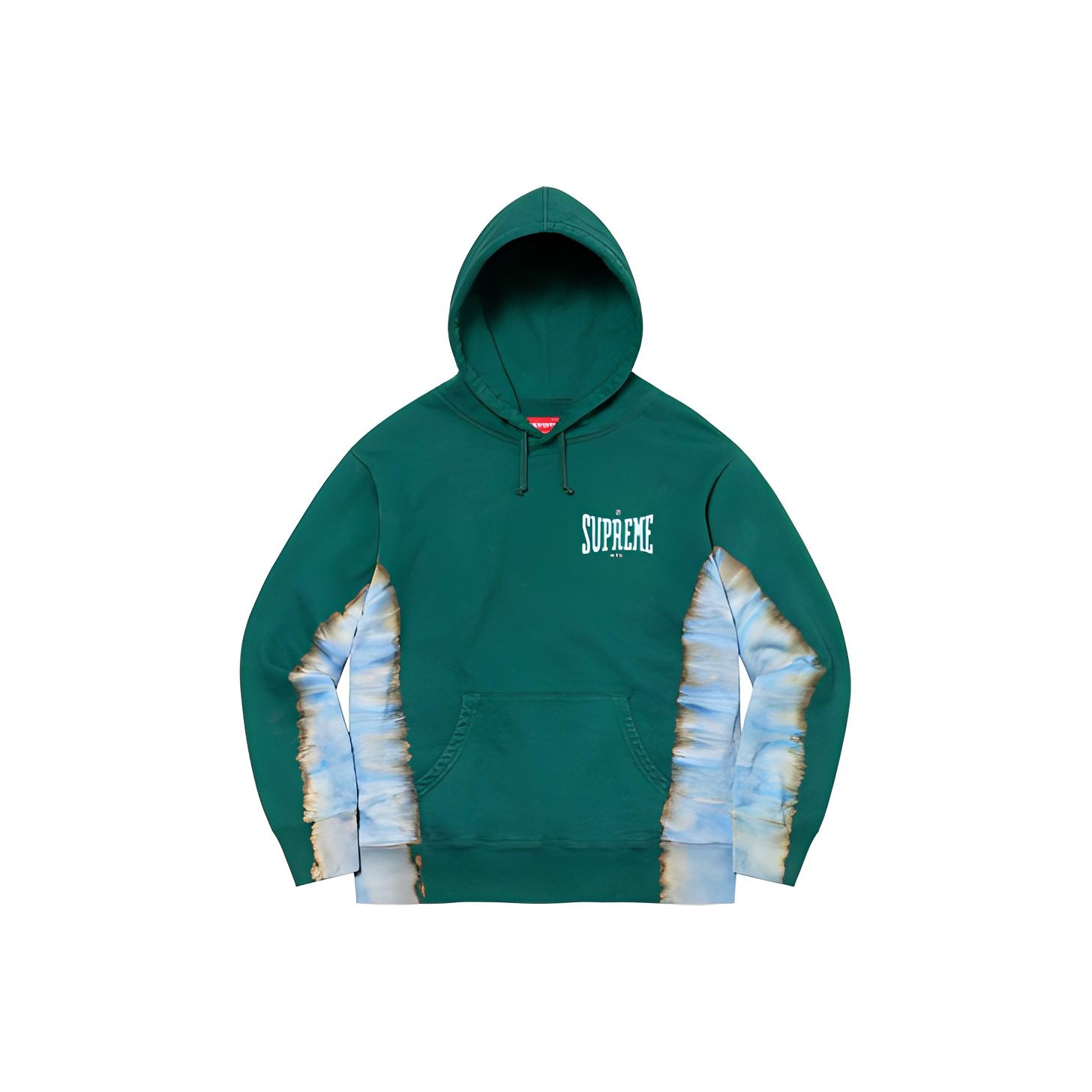 Supreme Bleached Hooded Sweatshirt Black XL - POIZON Supreme Bleached Hooded Sweatshirt Black XL - POIZON