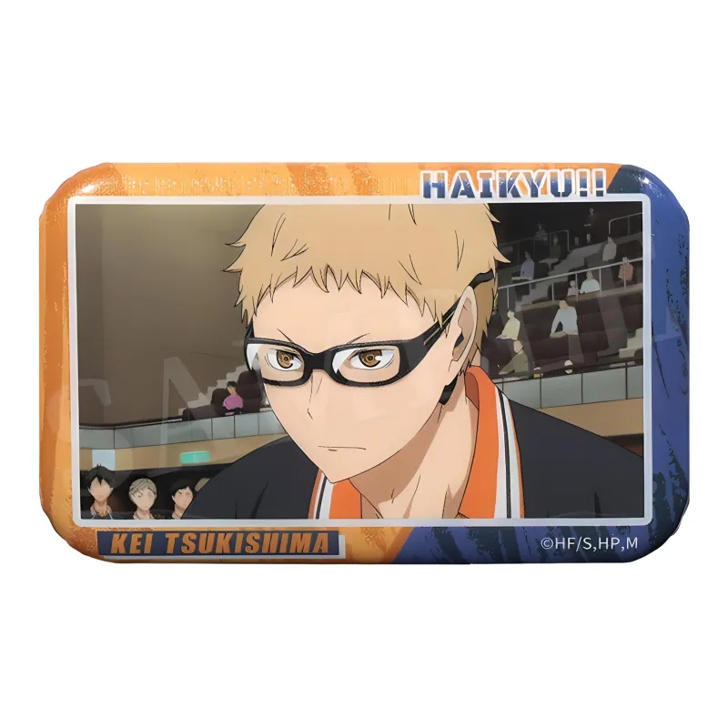 BOOM COMIC Shoyo Hinata, Ryunosuke Tanaka, Tobio Kageyama Haikyuu!! S3 Keyframes Badges-3