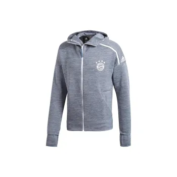 Adidas Bayern Munich Jackets Men Original Asphalt Gray