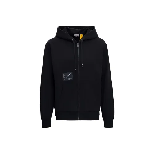 Fragment Design X MONCLER GENIUS MONCLER GENIUS X Fujiwara Hiroshi FRGMT Sweatshirts Men Black