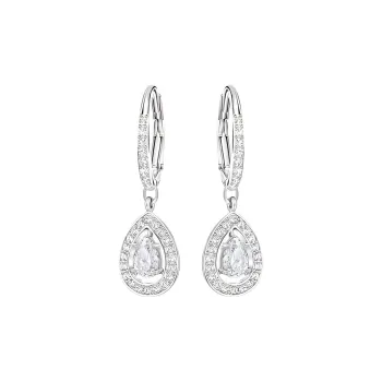 Swarovski Attract Earrings Women's White Gold