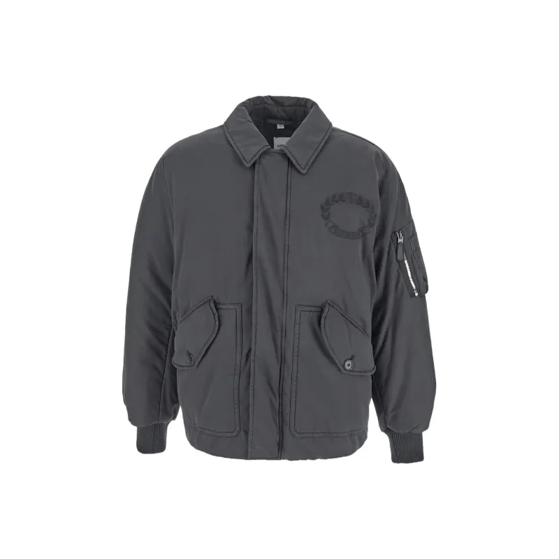 Burberry Logo Detailed Padded Jacket-0
