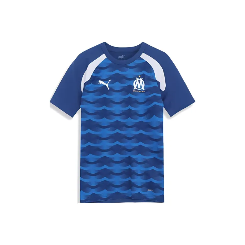 PUMA Olympique Marseille 2023 24 T Shirts Men Blue-0