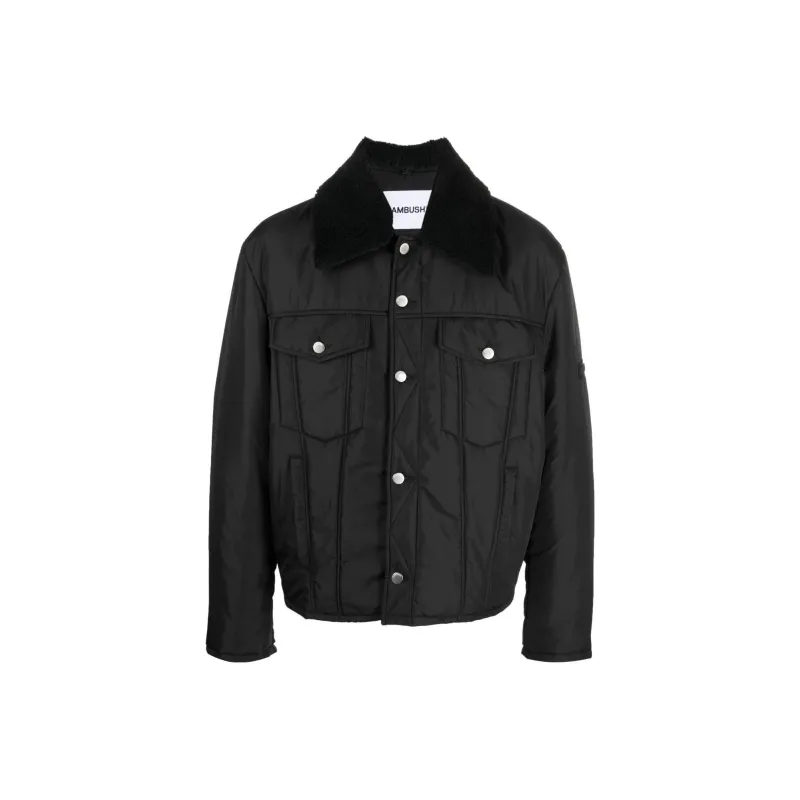AMBUSH Logo embossed Padded Short Jacket-0