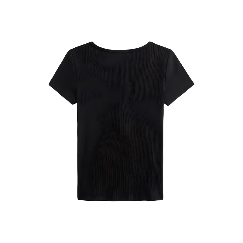 Abercrombie＆Fitch Regular T Shirt Women's Black-1
