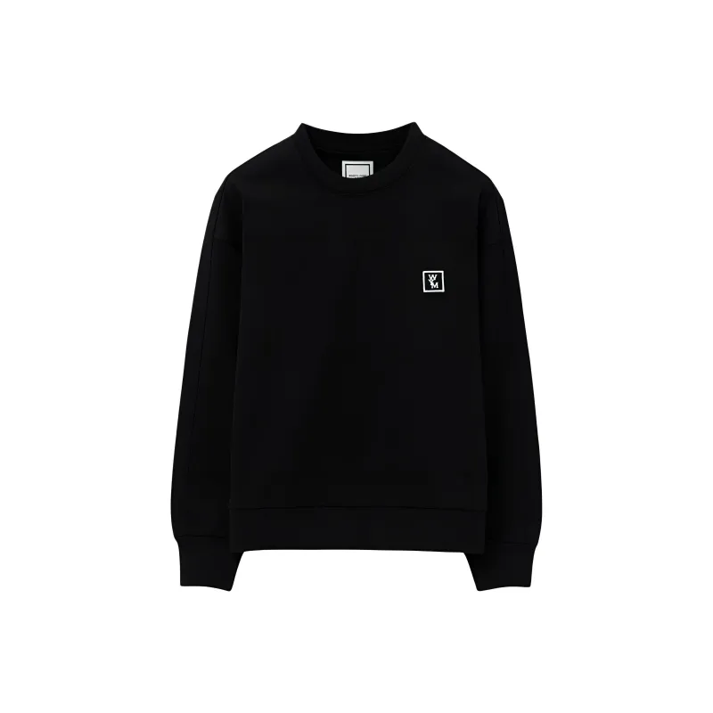 WOOYOUNGMI Sweatshirt Unisex Black-0