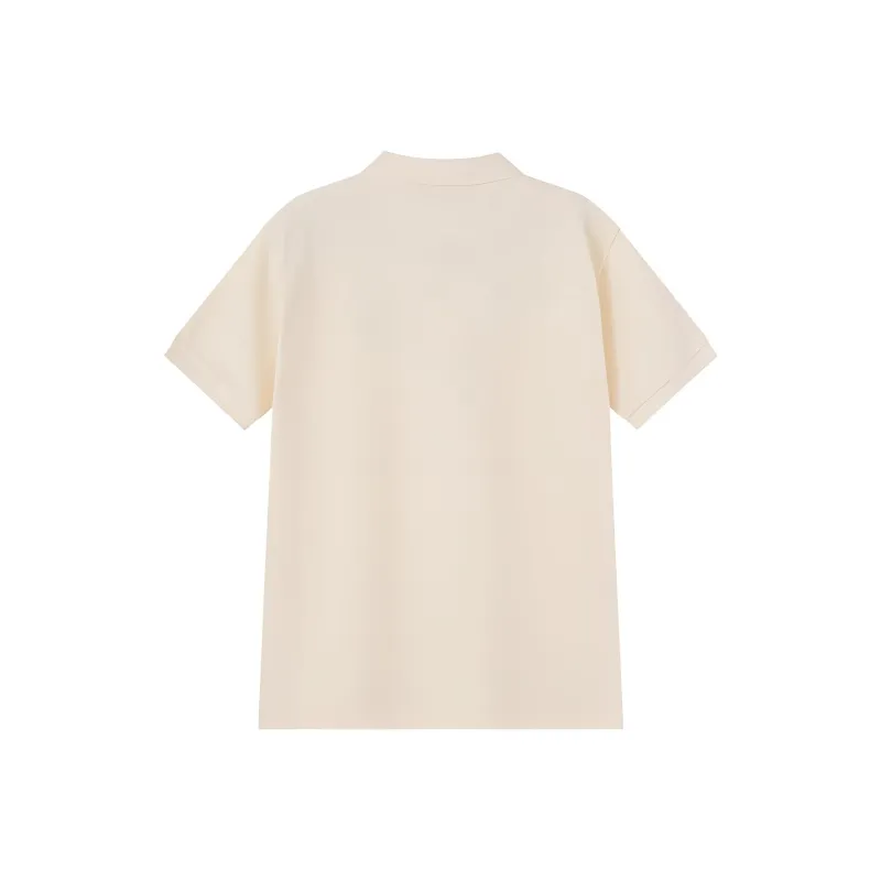 BALLY SS25 Polo Shirt Men's Beige Yellow-1