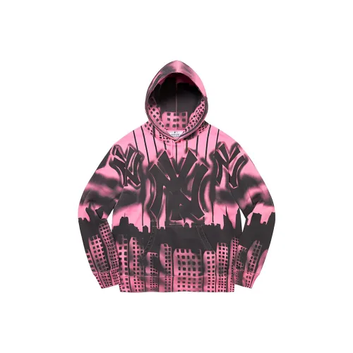 Supreme X New York Yankees Airbrush Hooded Sweatshirt