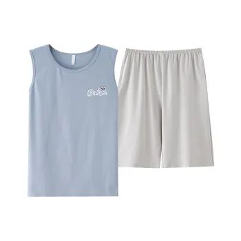 MIIOW Cool One Summer Series Pajama Set Men's Sky Blue