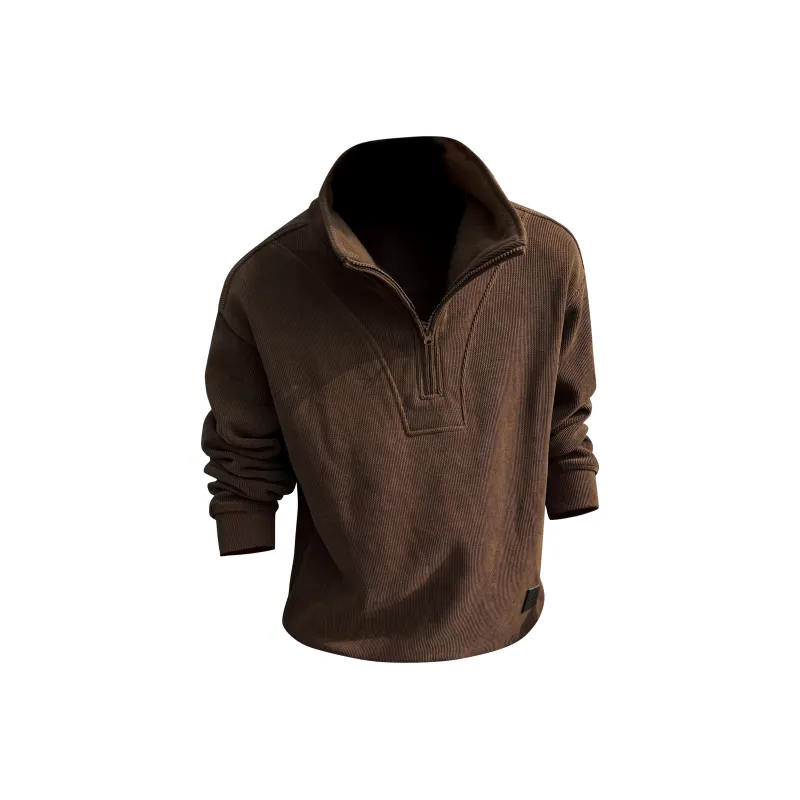 KIRHNE Sweatshirt Unisex Dark Coffee-6
