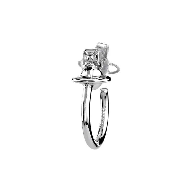 Vivienne Westwood Brass Earrings Unisex Silver-1