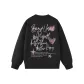 Black (Crew Neck Sweatshirt)