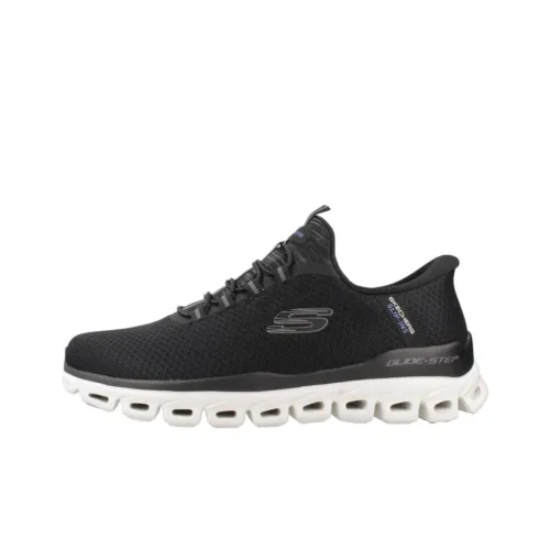 Skechers Slip ins Cushioning, Wear Resistant Low Top Casual Shoes Men's Black