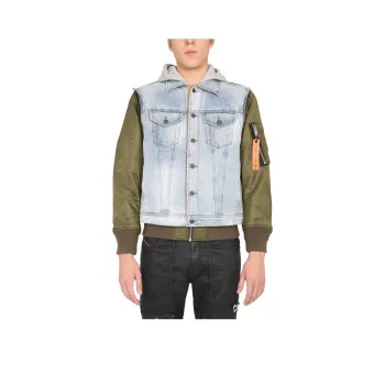 DIESEL Jackets Men Green