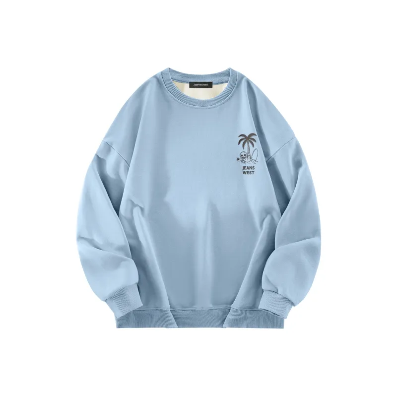 JEANSWEST Sweatshirt Unisex Iron Gray-19