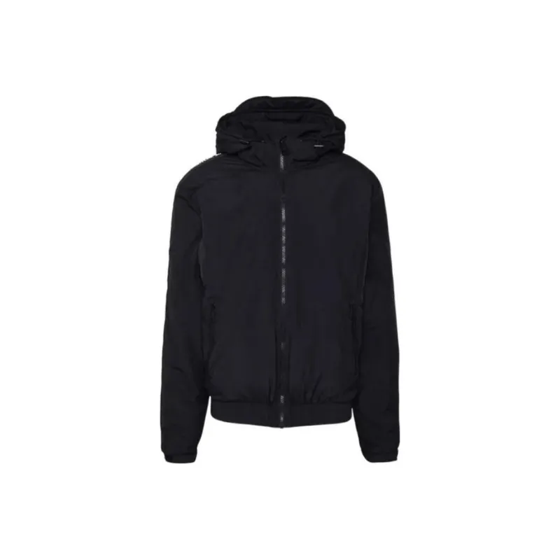 VERSACE JEANS COUTURE Logo tape Hooded Jacket-0