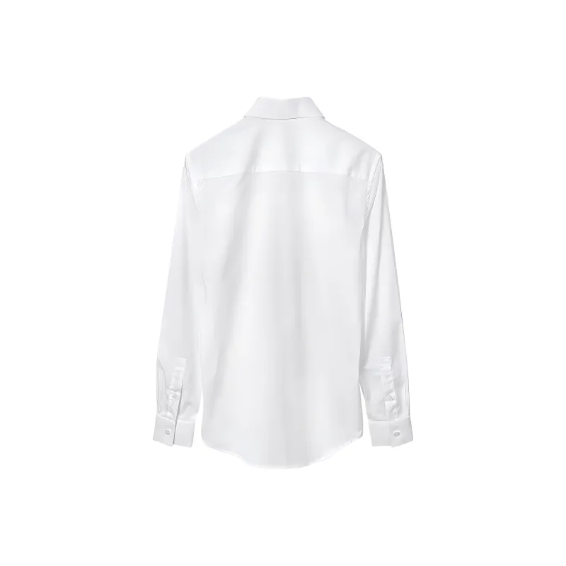 Burberry Shirts Men White-1