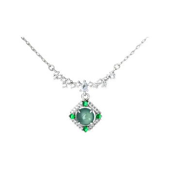 CUIYURIJI Ice Glutinous Jadeite Necklaces Women's