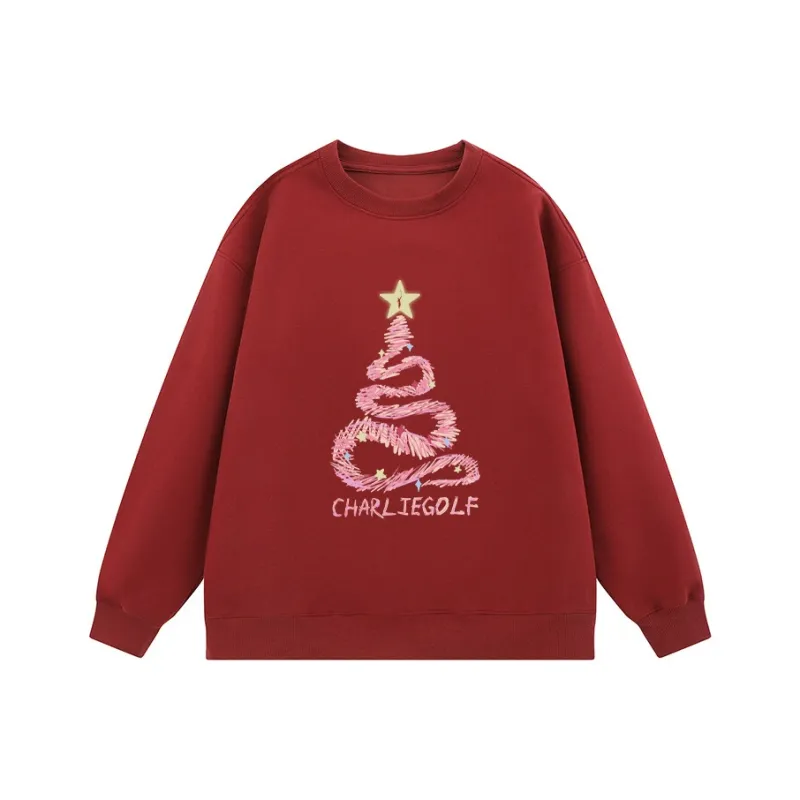 CHARLIE GOLF Sweatshirt Unisex White-6