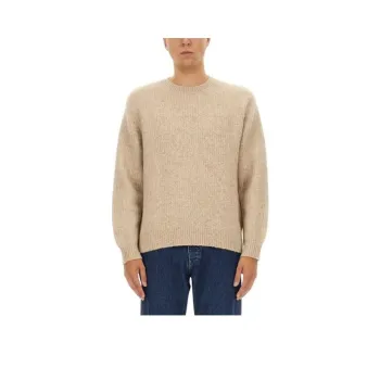 Sunflower Long Sleeved Crewneck Knitted Sweater