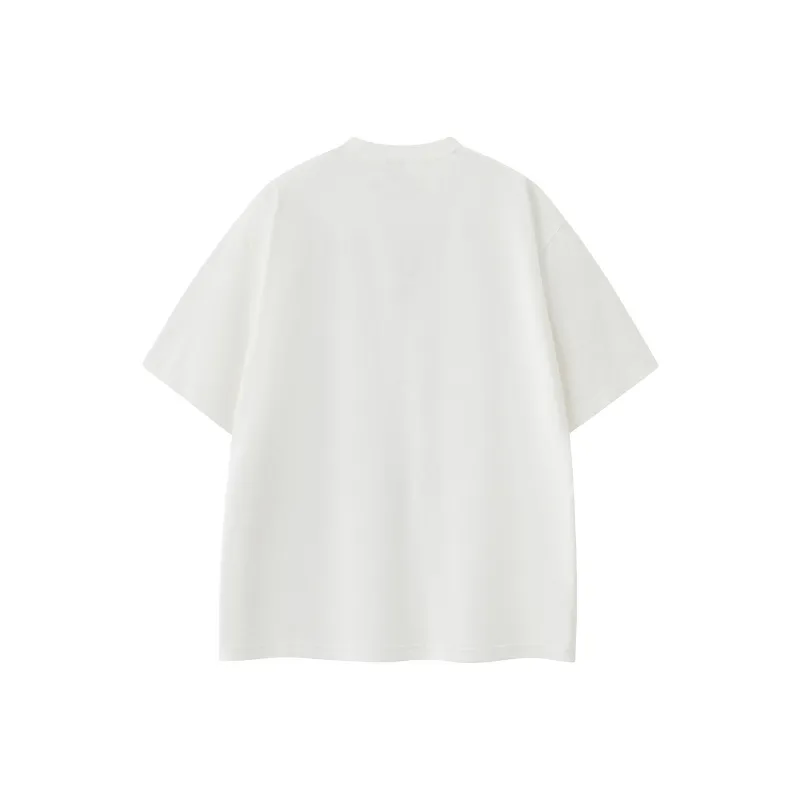 MONTVOO Drop Shoulder Sleeve T Shirt Unisex-1