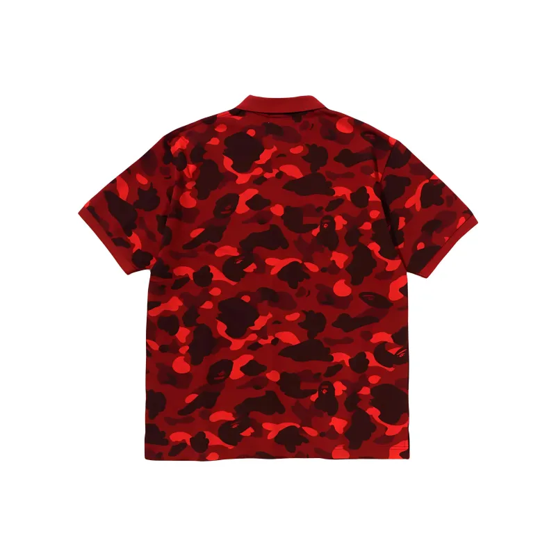 A BATHING APE Color Camo One Point Polo-5