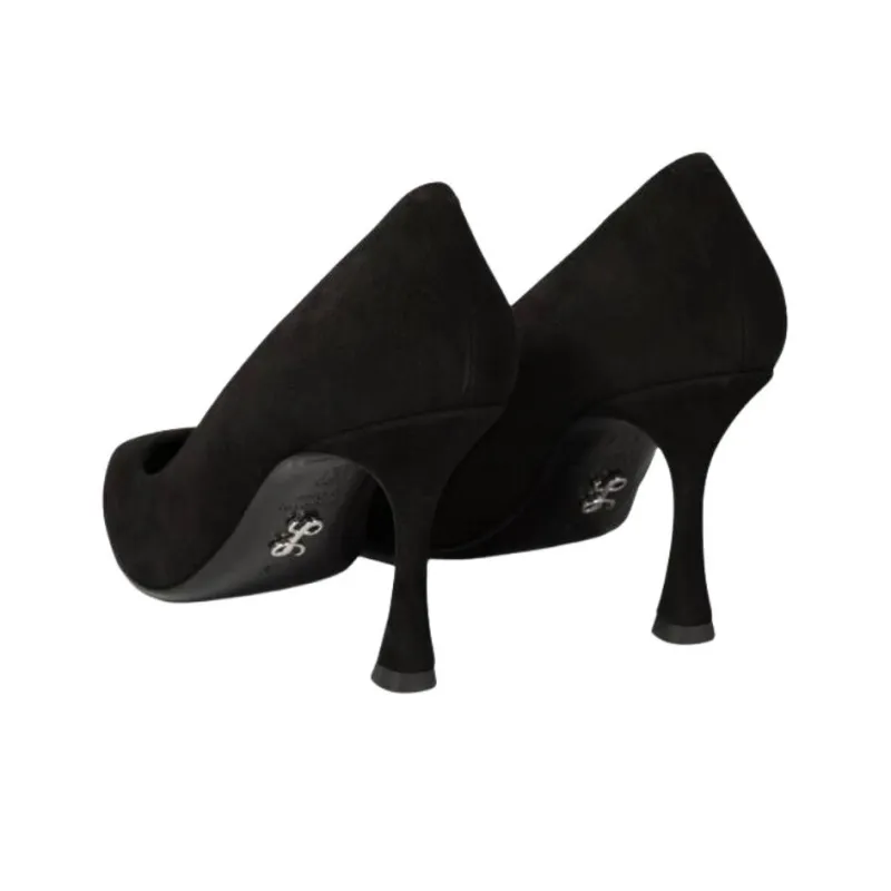Sergio Levantesi Diva Slim Heel High Heels Women's Black-3