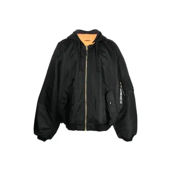 Vetements Hooded Bomber Jacket