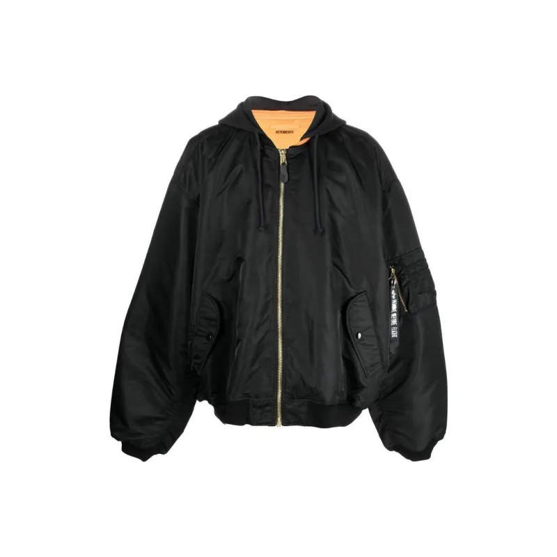 Vetements Hooded Bomber Jacket-0