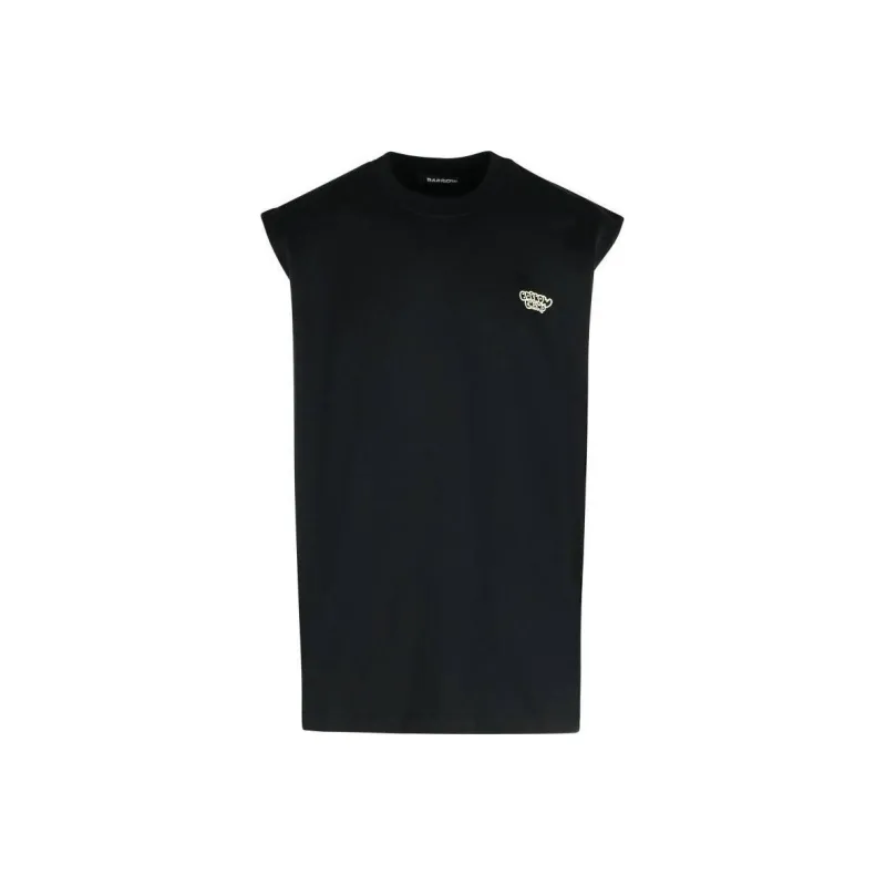 Barrow SS25 Tank Tops Men's Black-0
