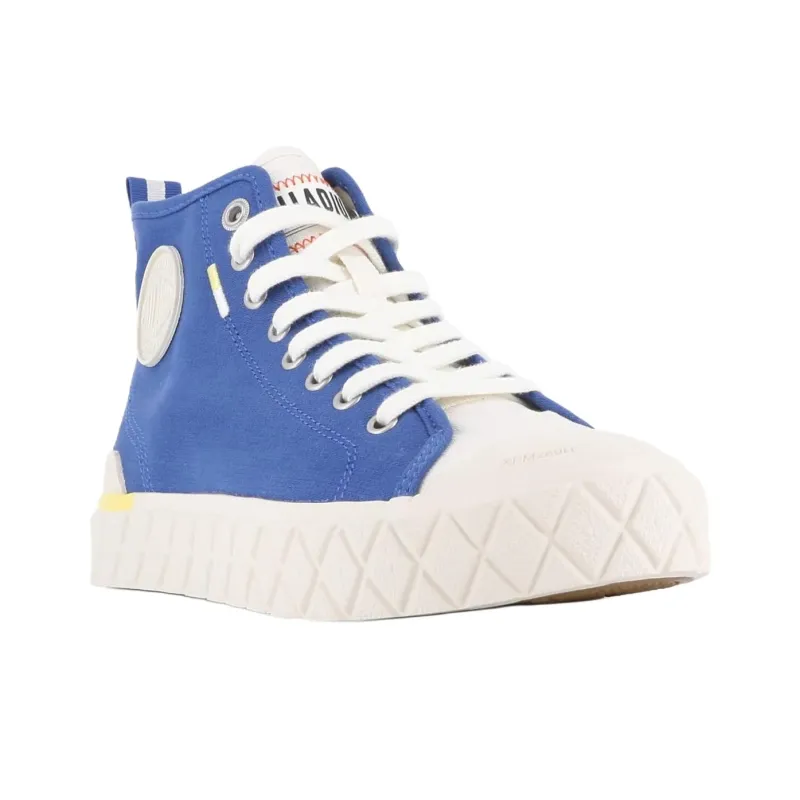 Palladium Palla Ace Anti Slip Wear Resistant Low Top Casual Shoes Unisex Blue-3