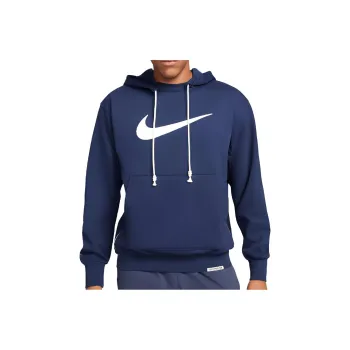 Nike Dri FIT Baseball Pullover Hoodie Sweatshirt Men's Blue