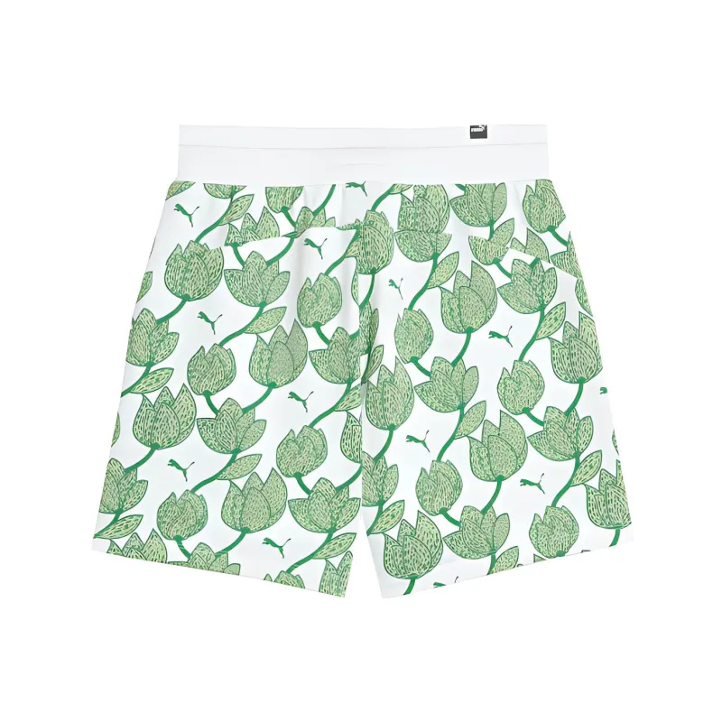 PUMA Casual Shorts Women's Green-1