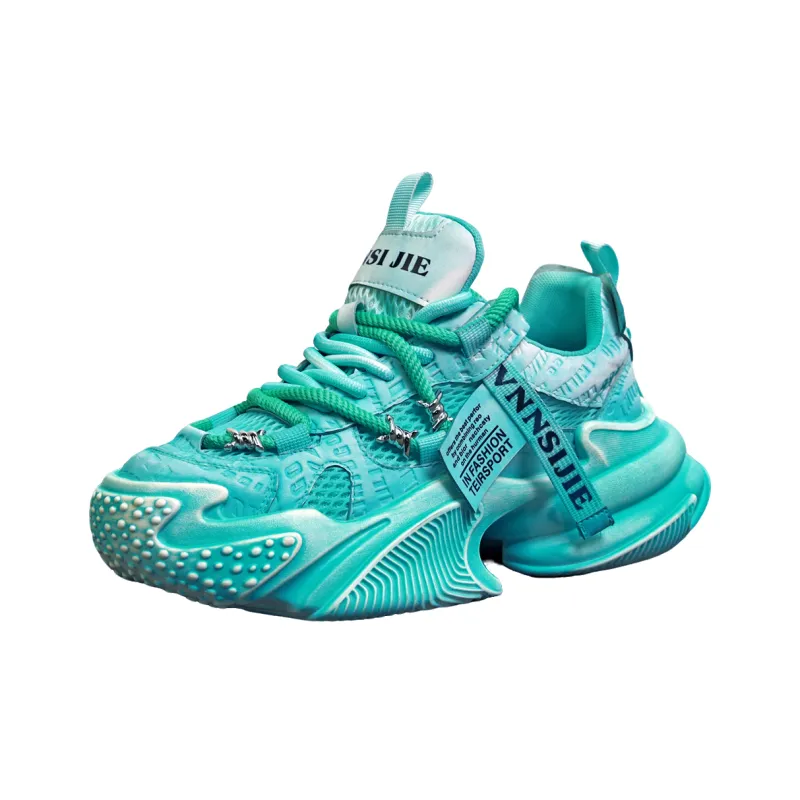 VNNSIJIE x Banas Low Top Chunky Sneakers Men's-12